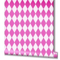 Vliestapete Rauten Grafisch Modern in Wei&szlig; Marburg...