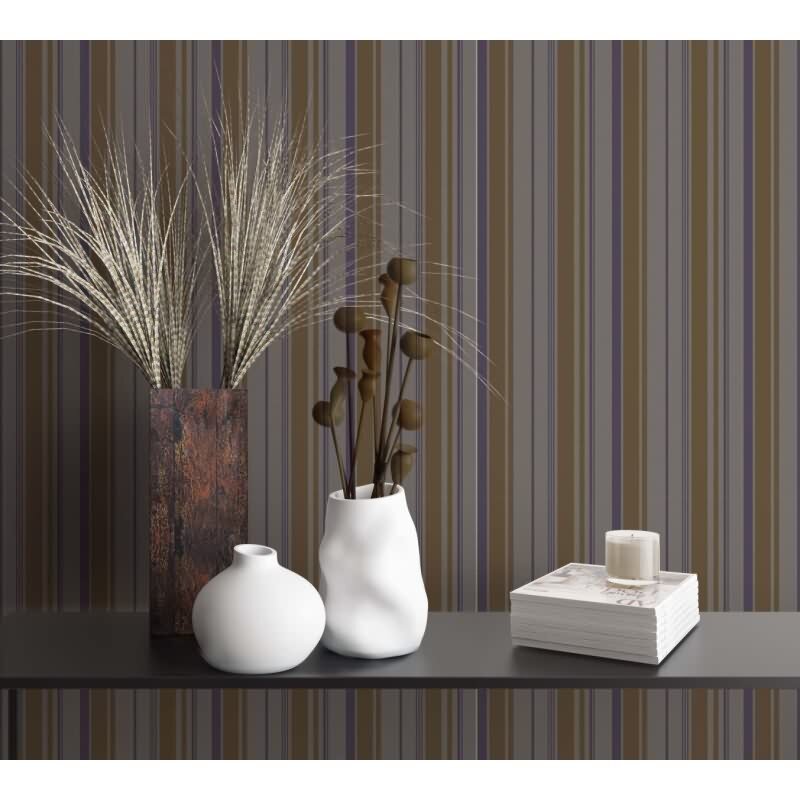 Vliestapete Streifen Modern, Klassisch, Shabby Chic in Braun Marburg (55241)