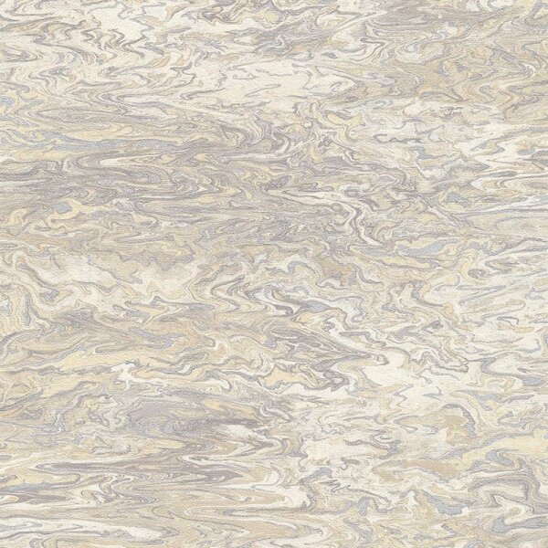 Tapete Beige, Creme, Grau, Silber livingwalls Vliestapete (383581)