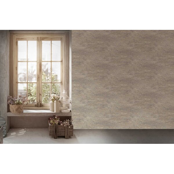 Tapete Beige, Creme, Grau, Silber livingwalls Vliestapete (383581)