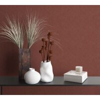 Vliestapete Struktur Modern, Shabby Chic, Rot Marburg...