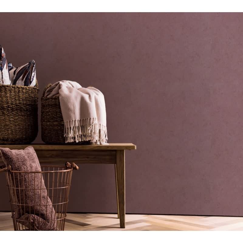 Vliestapete Floral Klassisch, Natur, Romantisch in Rosé-Violett Marburg (56814)