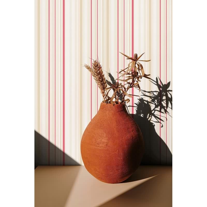 Vliestapete Streifen Modern, Klassisch, Romantisch in Beige Marburg (57140)