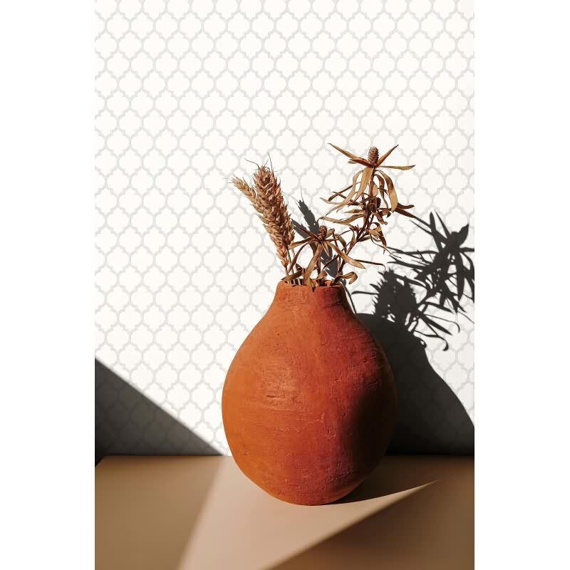 Vliestapete Ornamental Klassisch, Romantisch, Shabby Chic in Weiß Marburg (57144)