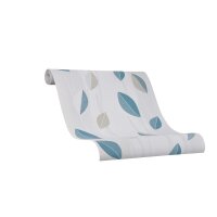 Vliestapete Grafisch Modern, Natur in Wei&szlig; Marburg...