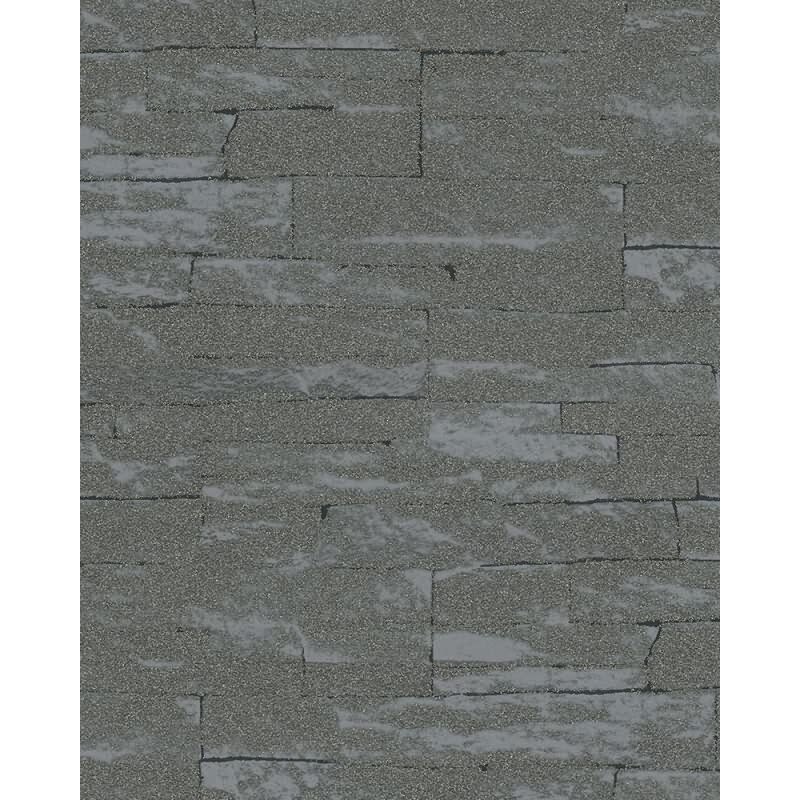 Vliestapete Steinoptik Modern in Anthrazit Marburg (58416)