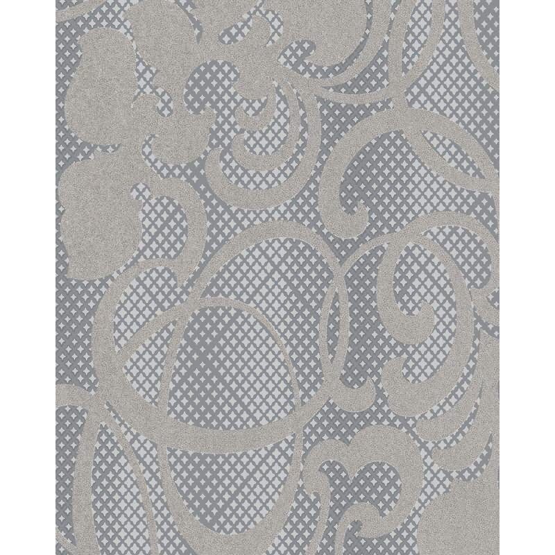 Vliestapete Ornamental Klassisch in Grau Marburg (58644)