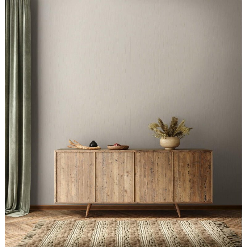 Vliestapete Streifen Klassisch in Beige Marburg (63211)