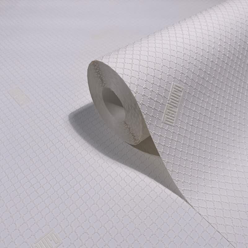 Vliestapete Struktur Modern in Weiß Marburg (81012)