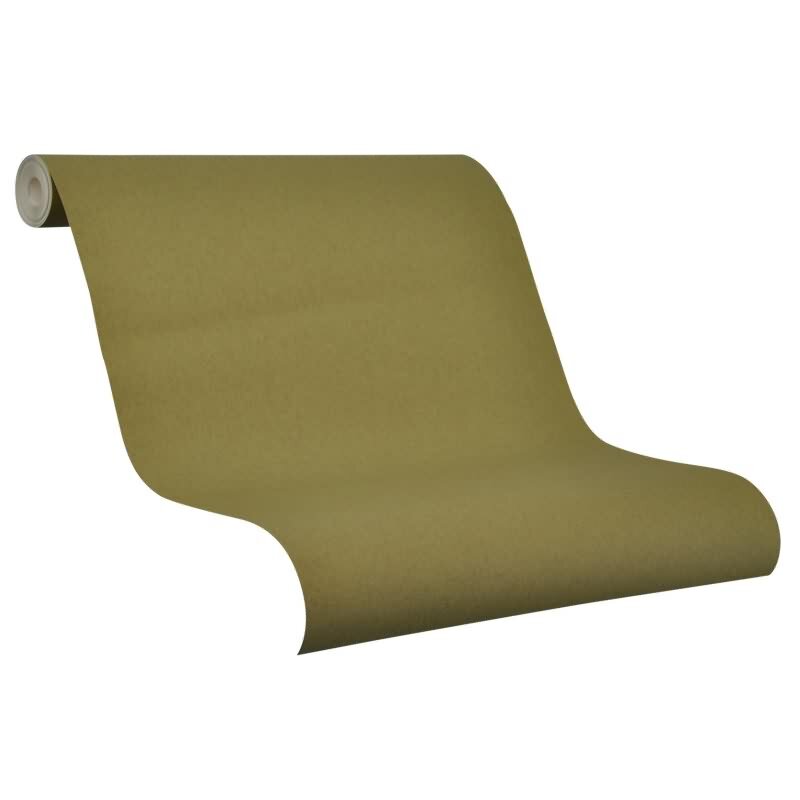 Vliestapete Struktur Uni Klassisch in Grün Novamur (81791)