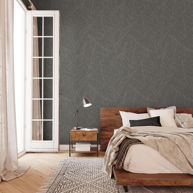 Vliestapete Grafisch Modern in Greige Novamur (81882)