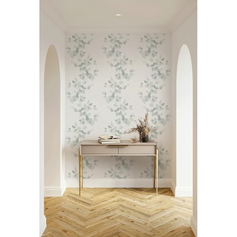 Vliestapete Floral Natur in Weiß Novamur (81957)