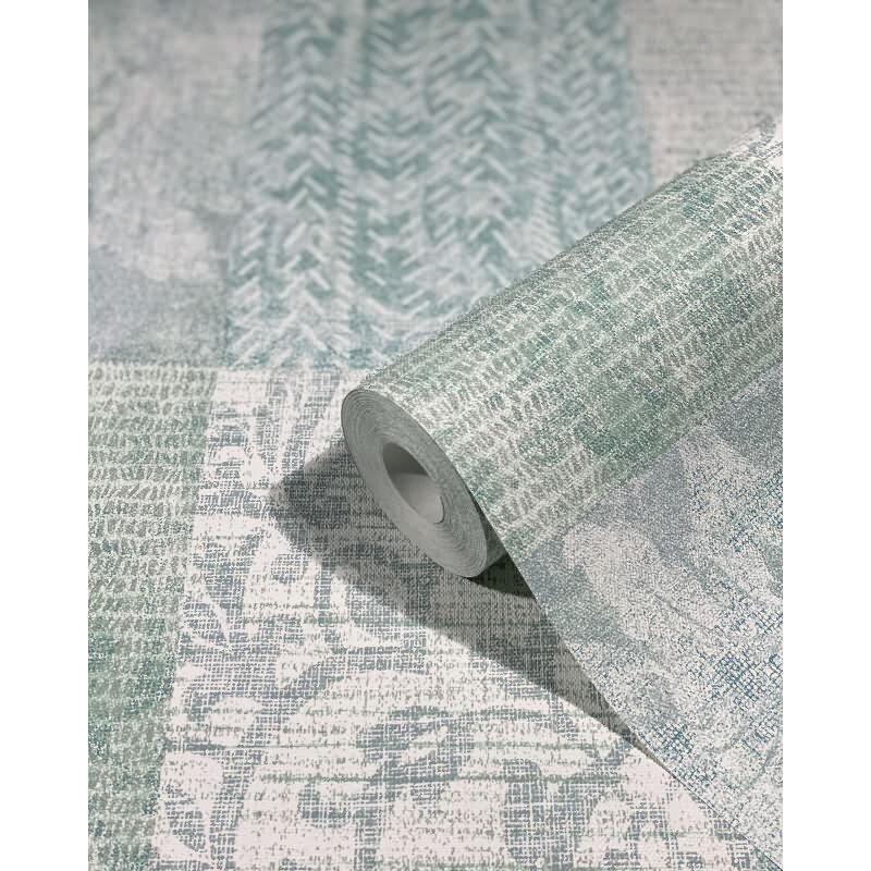 Vliestapete Grafisch Modern in Grün Novamur (82288)