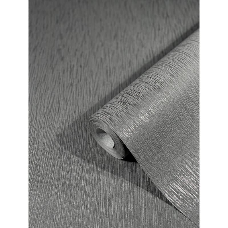 Vliestapete Struktur Modern in Grau Novamur (90613)