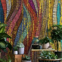 Digitaldruck-Tapete Bunt Papis Loveday (33797)