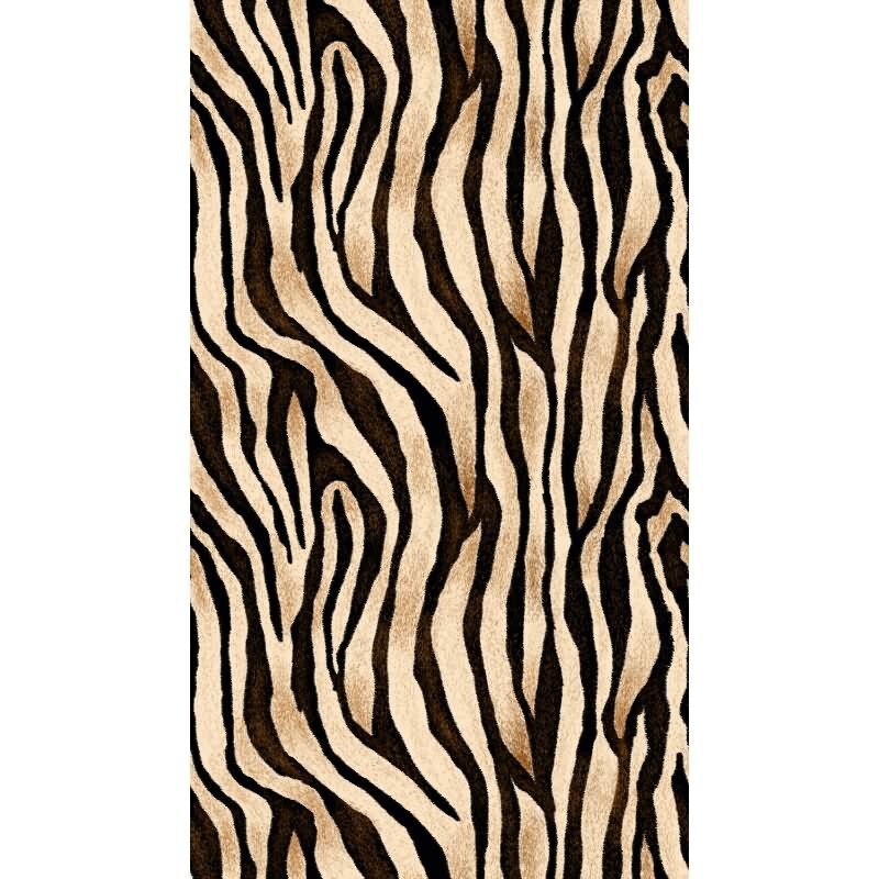 Fototapete Zebra-Optik Beige Schwarz - Exotisches Tiermuster modern interpretiert - livingwalls Vliestapete erweiterbar (398311)