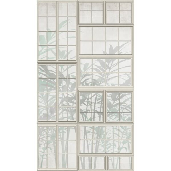 Fototapete Bücherregal mit Weltkarte Beige - Vintage-Look mit Globus-Charme - livingwalls Vliestapete erweiterbar (398451)