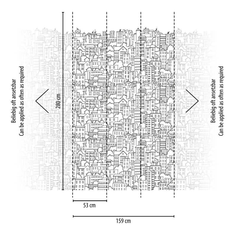 Fototapete Florales Ornament Grau Weiß - Klassisches Rankenmuster elegant - livingwalls Vliestapete erweiterbar (398601)