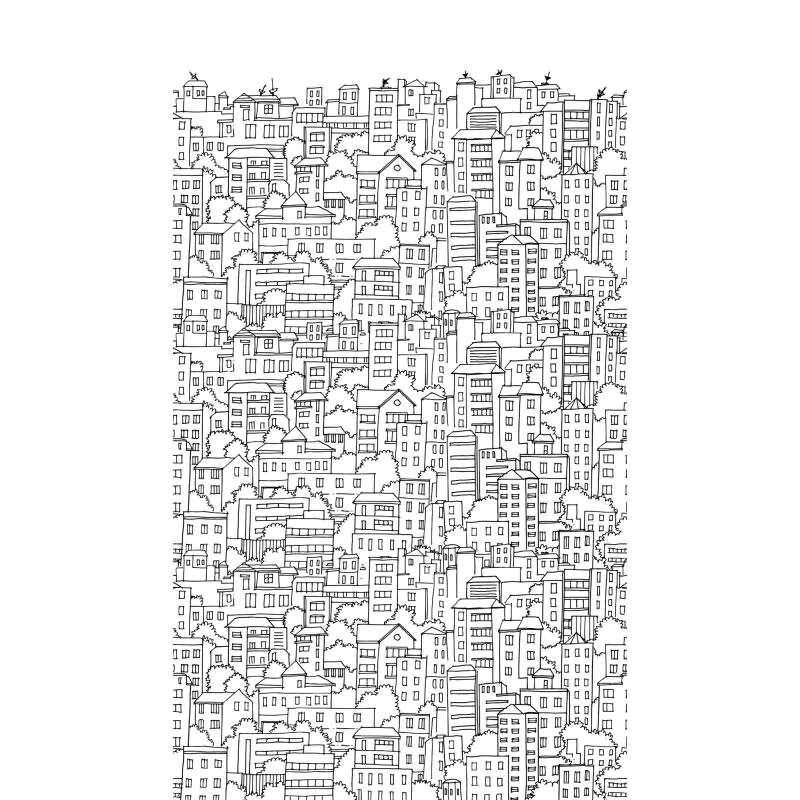 Fototapete Florales Ornament Grau Weiß - Klassisches Rankenmuster elegant - livingwalls Vliestapete erweiterbar (398601)