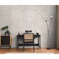 Fototapete Holzoptik Beige Struktur - Helle Bretteroptik...