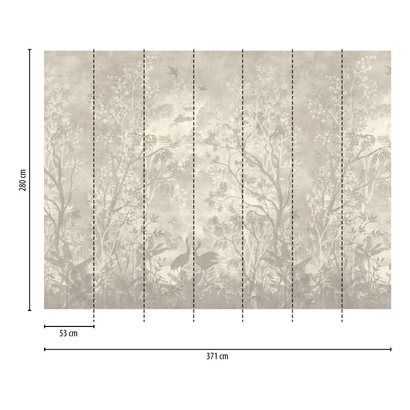 Fototapete Marmoroptik Beige Braun - Elegante Natursteinstruktur mit Tiefenwirkung - livingwalls Vliestapete (399181)