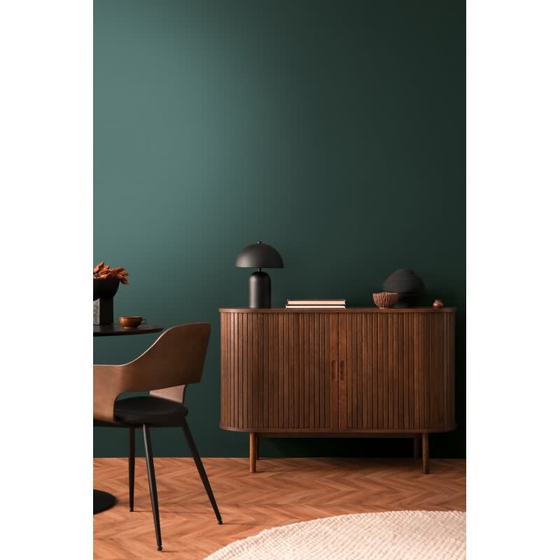 Unitapete Leinenoptik Dunkelpetrol - livingwalls Vliestapete matt - moderne Struktur-Tapete für stilvolle Raumgestaltung (390984)