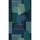 Design livingwalls Vliestapete Blau-Grün - Wandbild 280x159 cm - Abstrakte Formen in Petrol & Navy - moderne Wandgestaltung (782061)