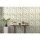 Zarte livingwalls Vliestapete mit botanischem Muster - Blätter und Blüten auf hellem Grund (782121)