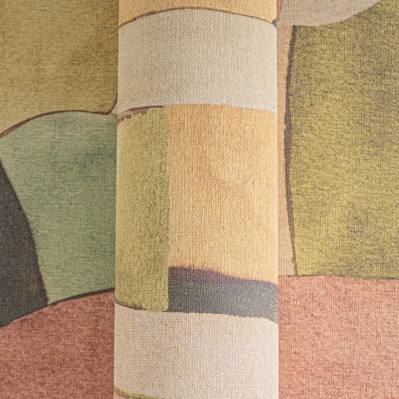 Abstrakte livingwalls Vliestapete in warmen Erdtönen - stilvolles Design für gemütliche Räume (782143)