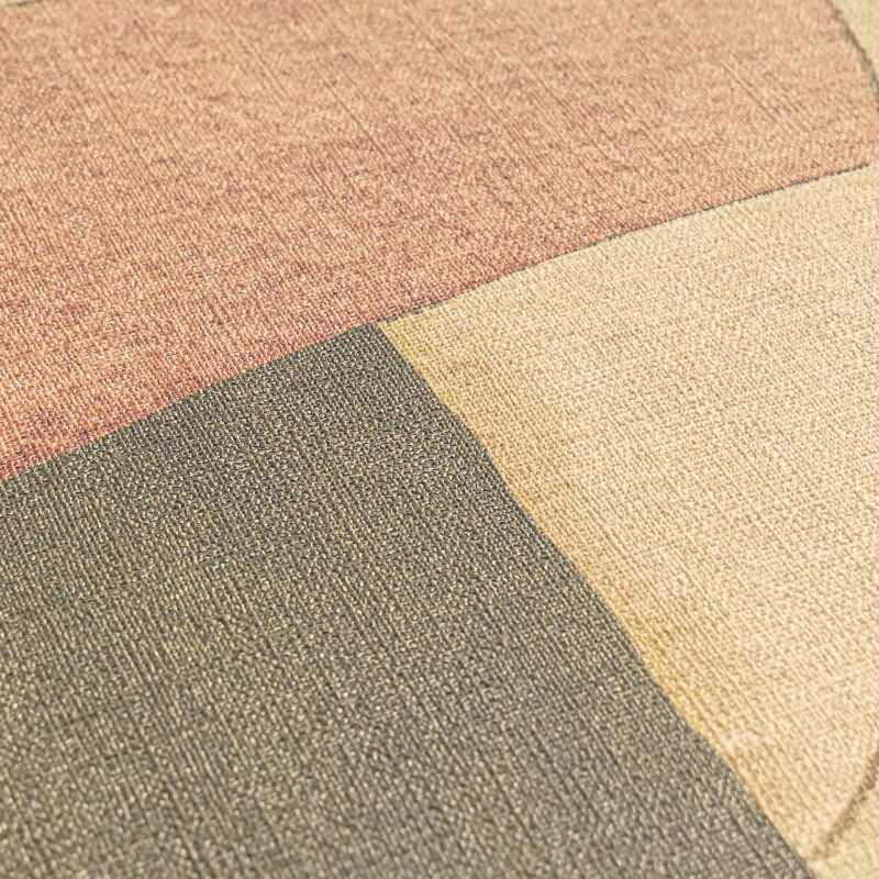 Abstrakte livingwalls Vliestapete in warmen Erdtönen - stilvolles Design für gemütliche Räume (782143)