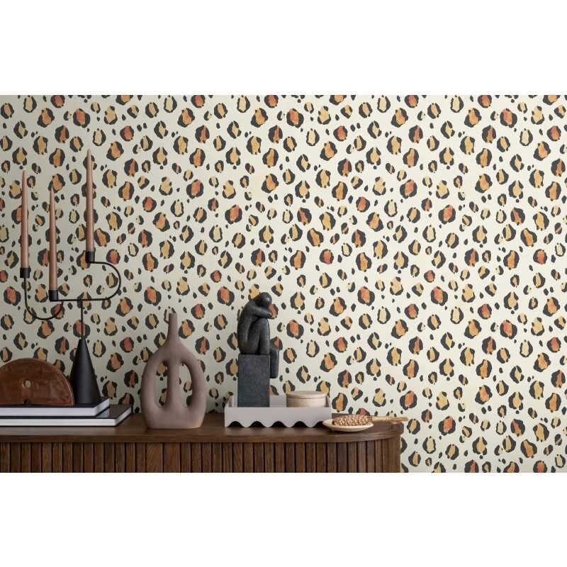 Vliestapete im Leo-Look - Wildes Design für stilvolle Akzente livingwalls (782161)