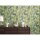 Tropische Tapete mit großflächigem Blattmotiv in Grüntönen auf mintgrünem Grund livingwalls (782191)