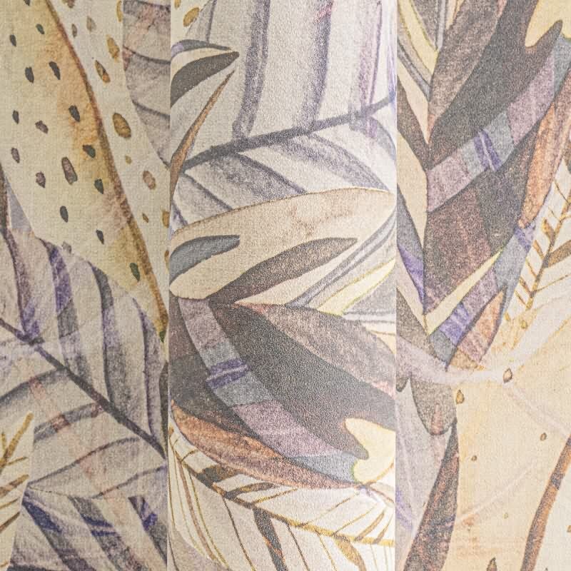 Botanische Tapete in soften Naturtönen livingwalls (782202)