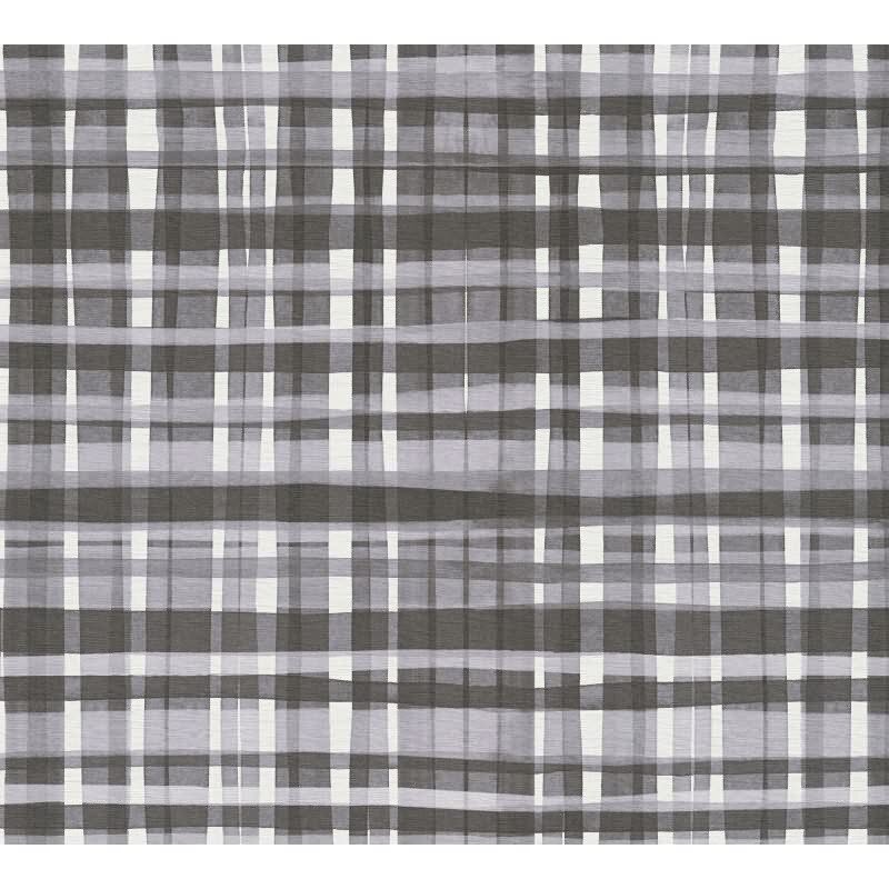 Karo-Tapete Schwarz Grau Weiß - Klassisches Karomuster - livingwalls Vliestapete modern (782244)