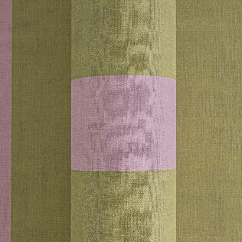 Streifen-Tapete Altrosa Oliv - Breite Blockstreifen - livingwalls Vliestapete modern & retro (782261)