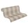 Streifen-Tapete Beige Taupe - Dezente Blockstreifen - livingwalls Vliestapete klassisch modern (782264)