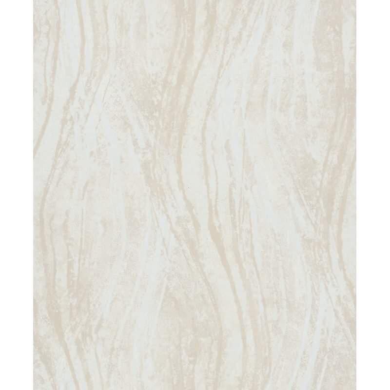 Vliestapete Beton, Wellen Grafisch Modern in Beige Novamur (82493)