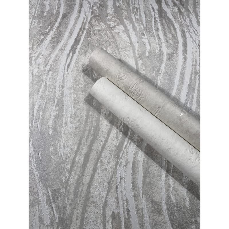 Vliestapete Beton, Wellen Grafisch Modern in Beige Novamur (82495)