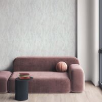 Vliestapete Beton, Wellen Grafisch Modern in Wei&szlig;...