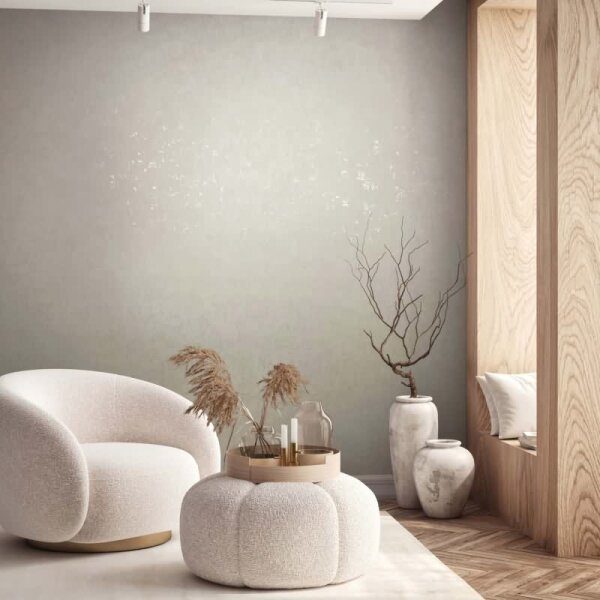 Vliestapete Beton, Uni Putzoptik Uni in Beige Novamur (82498)