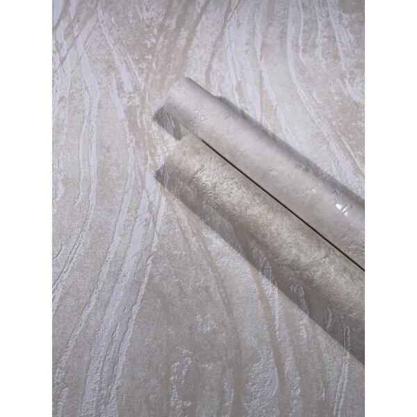 Vliestapete Beton, Uni Putzoptik Uni in Beige Novamur (82498)