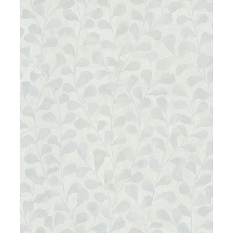 Vliestapete Blätter, Beton Floral Natur Novamur (82501)