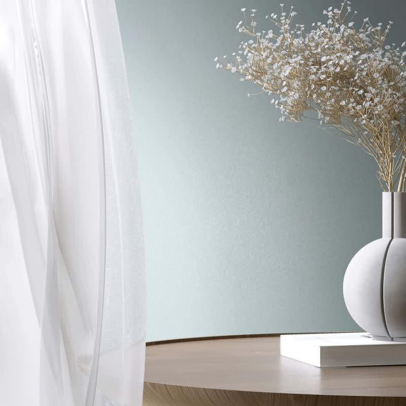 Vliestapete Uni, Struktur Uni Modern matt in Blau Novamur (82524)