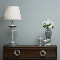 Vliestapete Uni, Struktur Uni Modern matt in Blau Novamur...