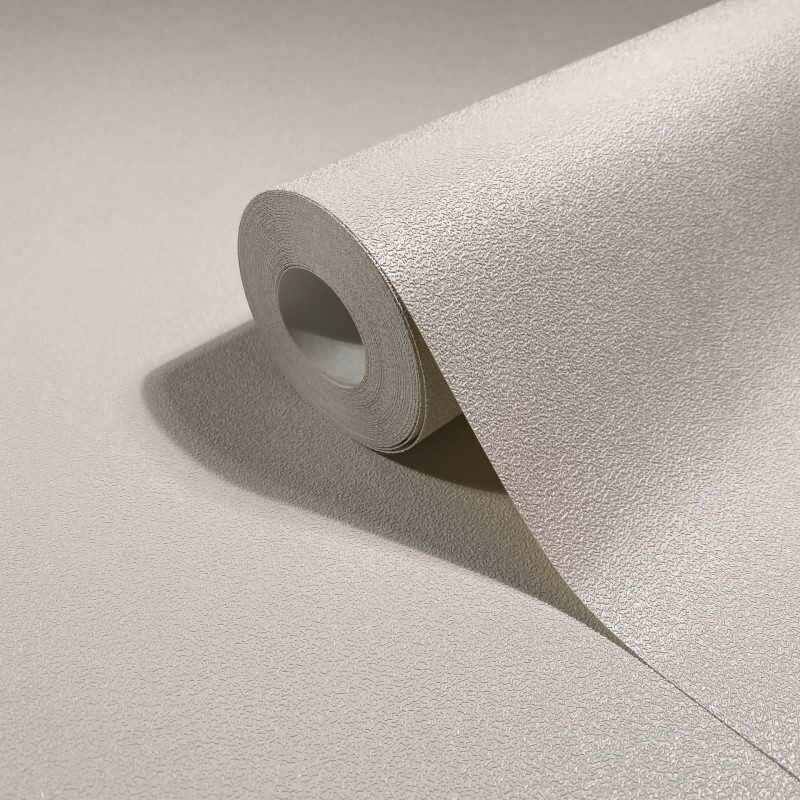 Vliestapete Uni, Struktur Uni Modern matt in Weiß Novamur (82525)