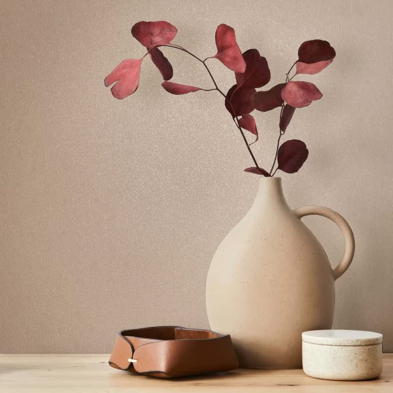 Vliestapete Uni, Struktur Uni Modern matt in Orange Novamur (82527)