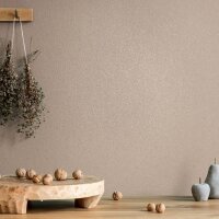 Vliestapete Uni, Struktur Uni Modern matt in Orange...