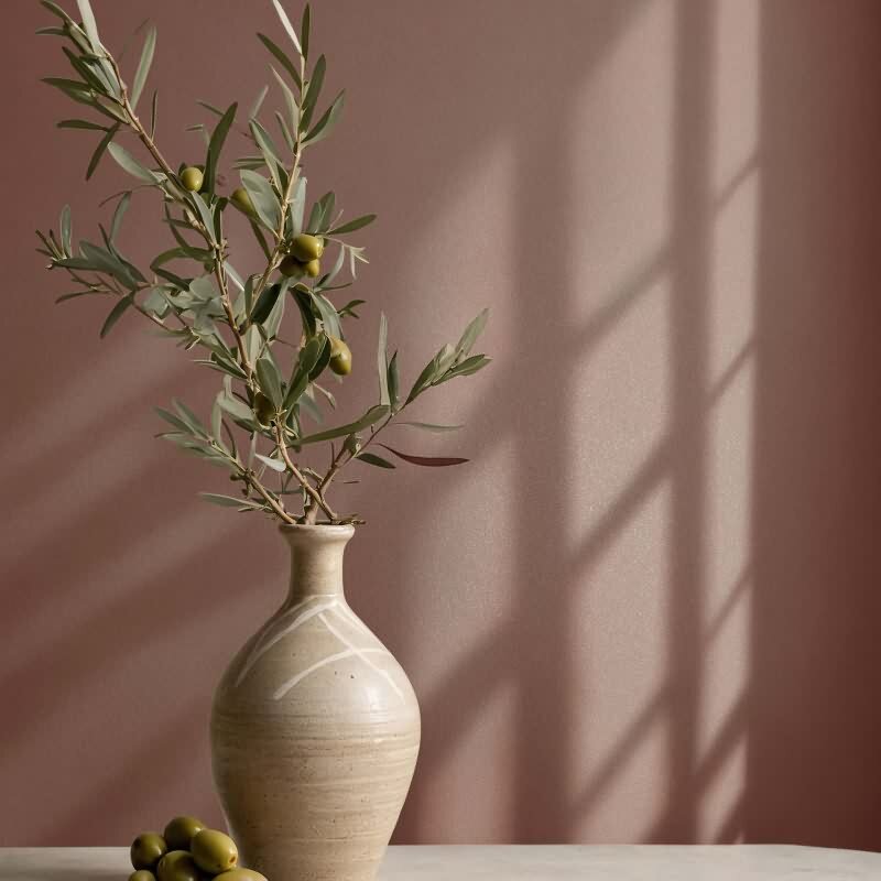 Vliestapete Uni, Struktur Uni Modern matt in Braun Novamur (82528)