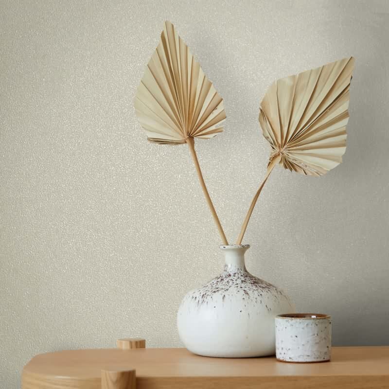 Vliestapete Uni, Struktur Uni Modern matt in Beige Novamur (82531)