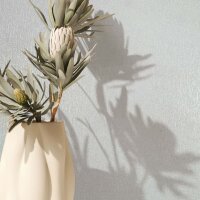 Vliestapete Uni, Textil Uni Klassisch in Wei&szlig;...